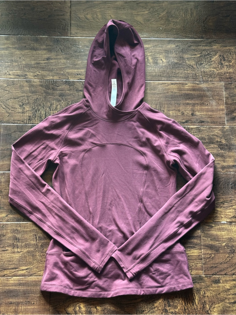Lululemon Mauve Long Sleeve Athletic Hoodie Size 6